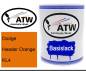 Preview: Dodge, Header Orange, KL4: 1L Lackdose, von ATW Autoteile West.